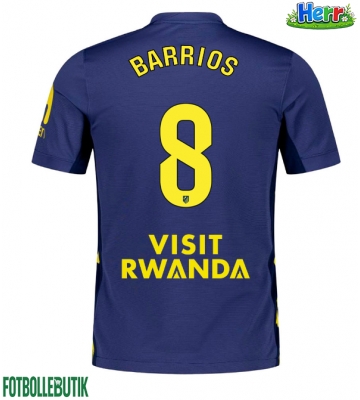 Atletico Madrid Pablo Barrios #8 Bortatröja 2025-26 Kortärmad